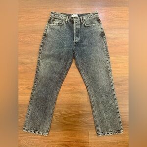 Agolde Black Gray Women Jeans